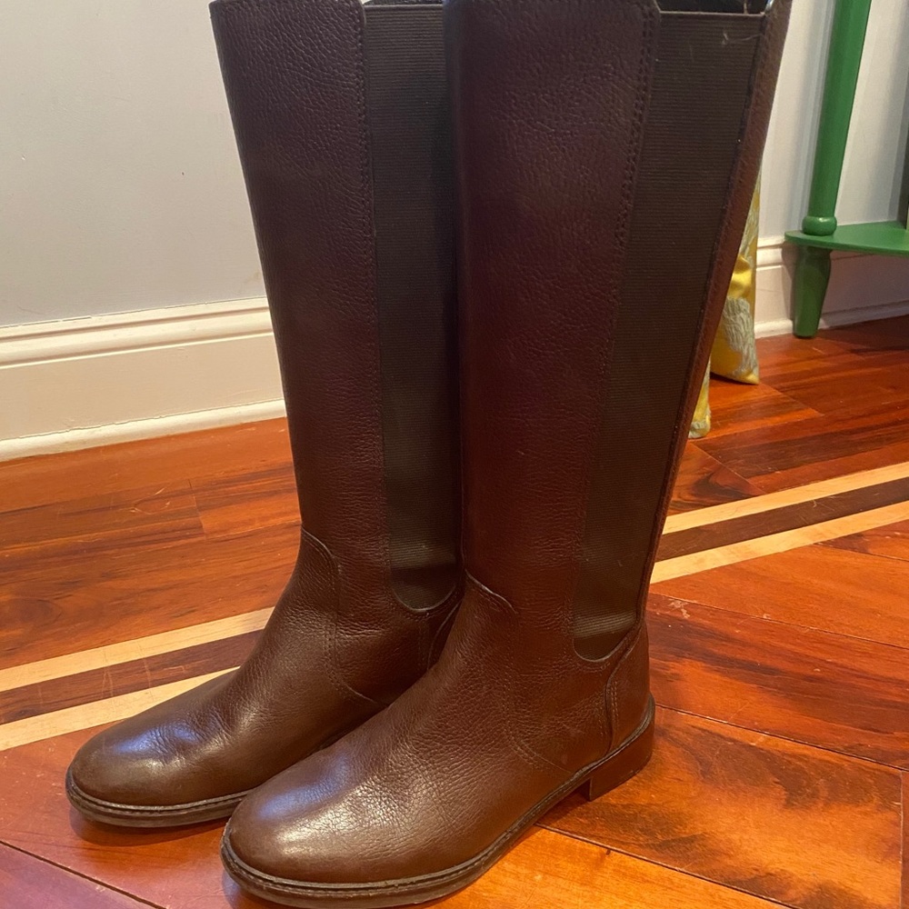 Tory Burch tall riding boot